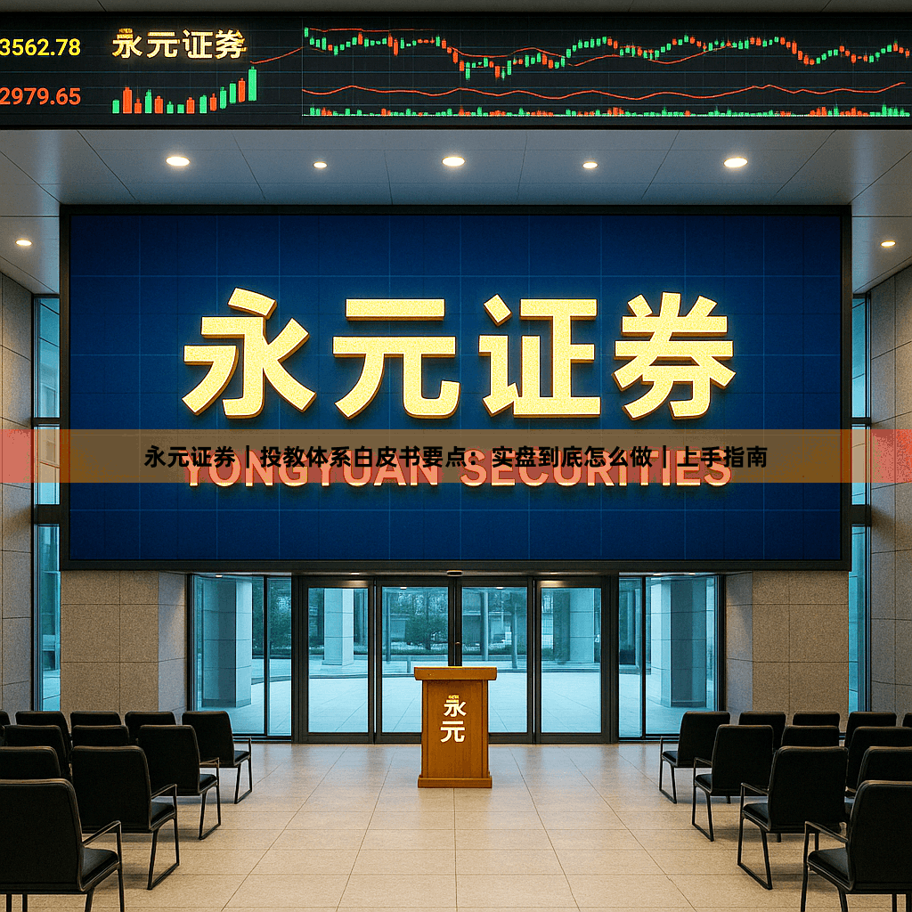 永元证券｜投教体系白皮书要点：实盘到底怎么做｜上手指南