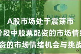 A股市场处于震荡市环境的阶段中股票配资的市场情绪机会与挑战